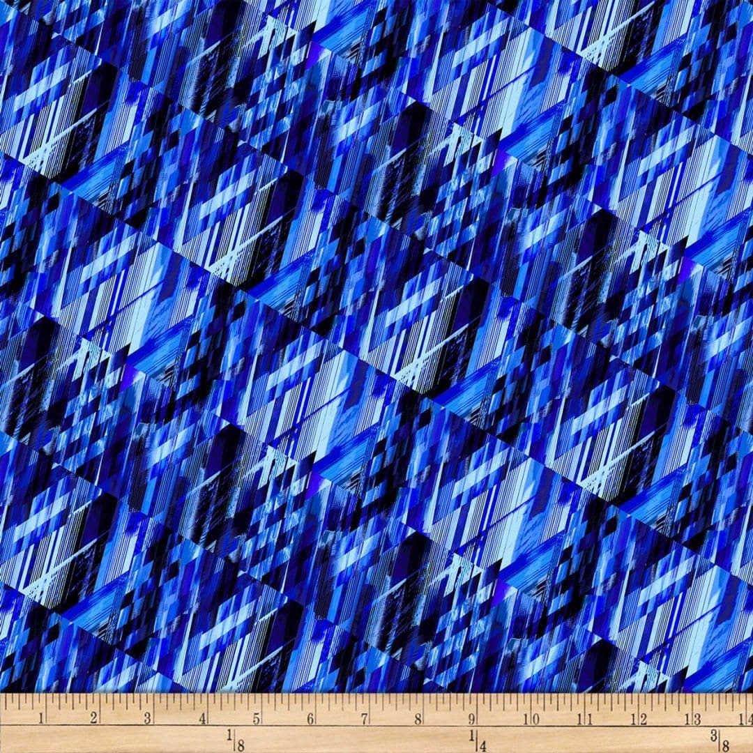 Matrix Digital Blue 489377 108″ extra wide backing fabric purple navy Matrix Digital Blue 489377 108" extra wide backing fabric purple navy