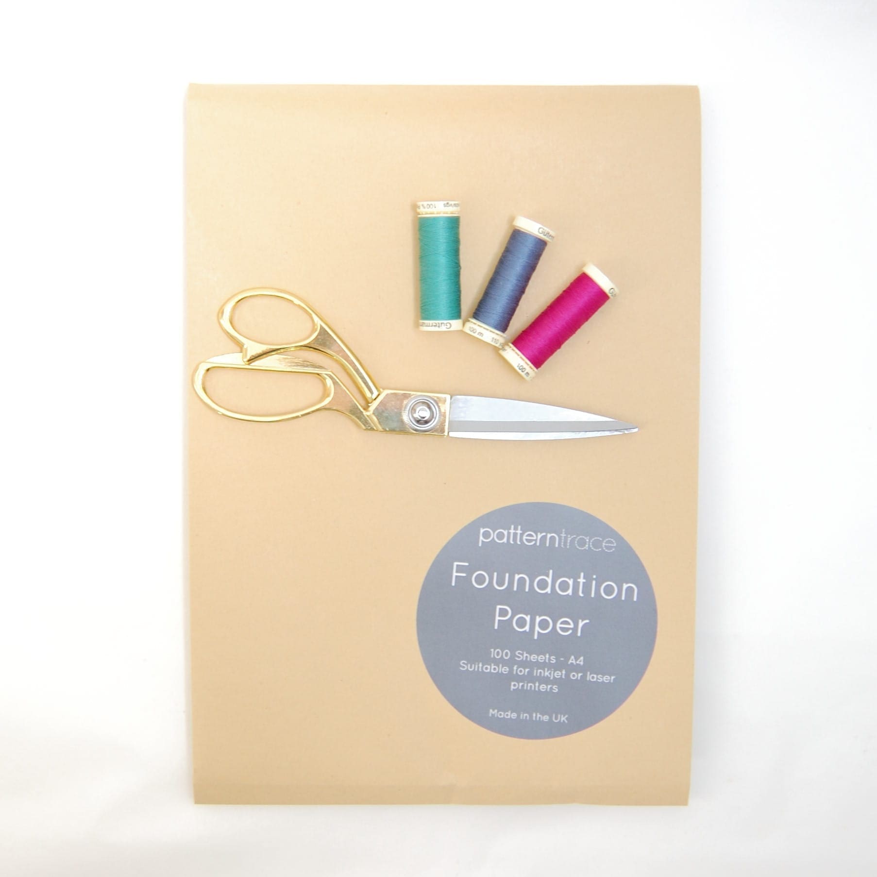 Foundation Paper, 100 A4 sheets, Printable by Patterntrace Foundation Paper, 100 A4 sheets, Printable by Patterntrace