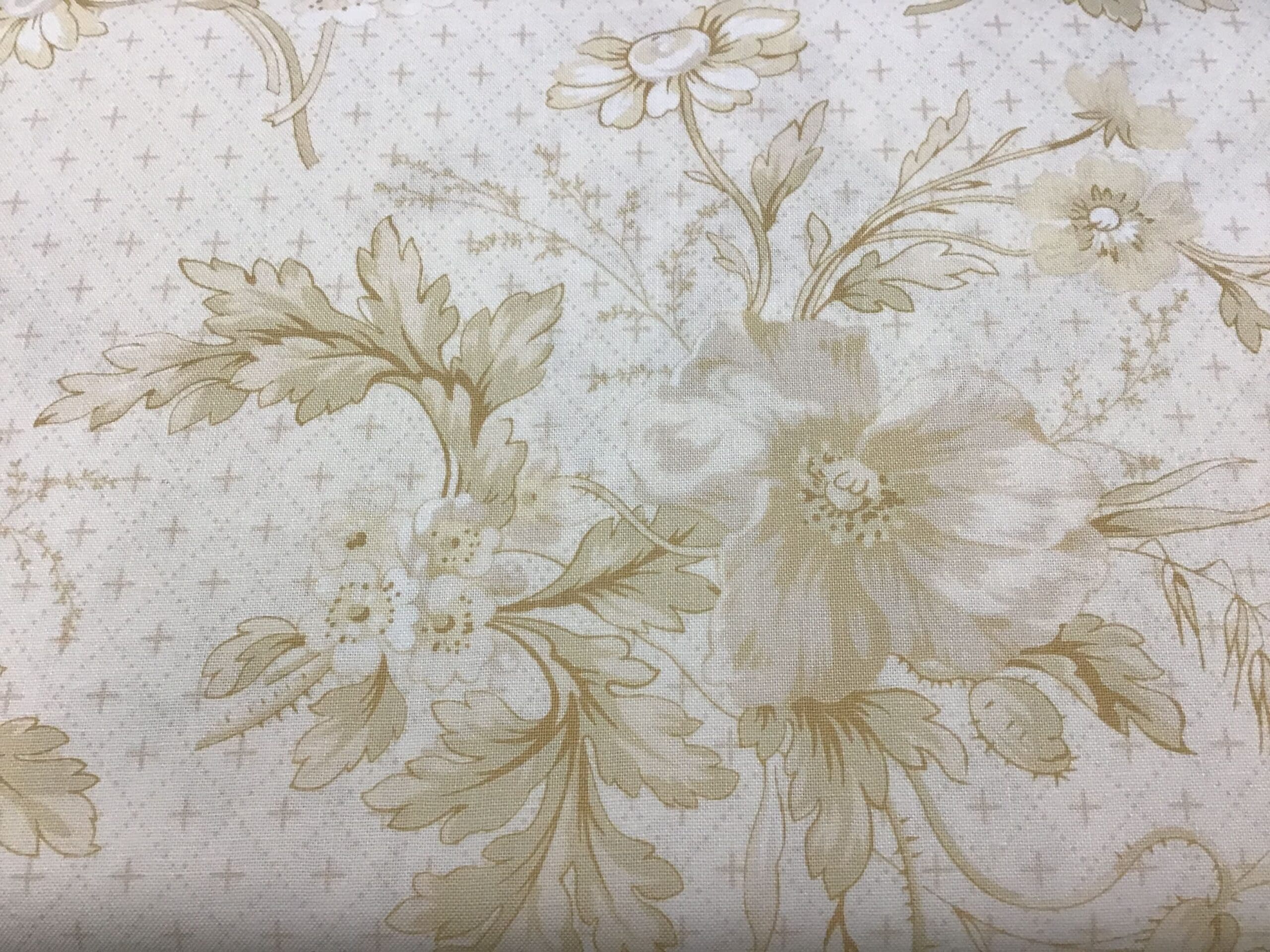 Perfect Union 9577L Bouquet Antique cream floral by Edyta Sitar fabric Perfect Union 9577L Bouquet Antique cream floral by Edyta Sitar fabric