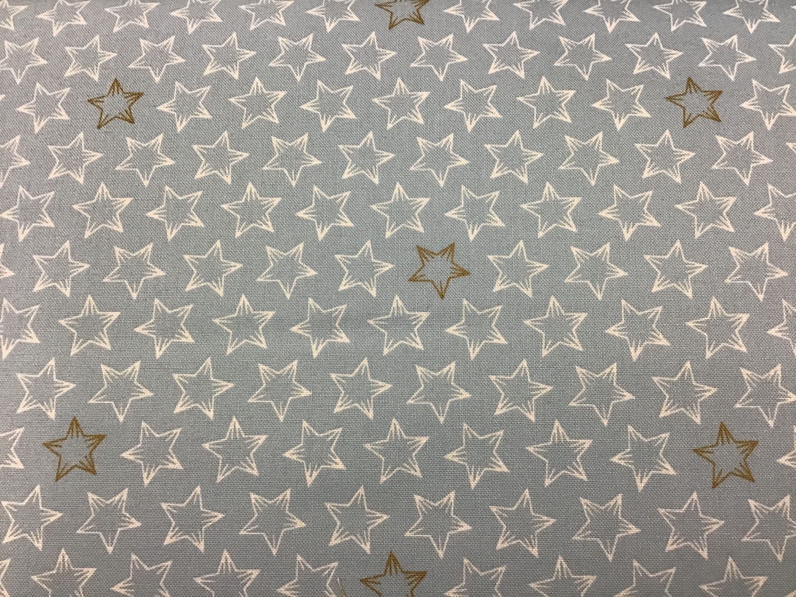 Perfect Union 9593BL Glory Dusk light Blue cream Stars fabric Perfect Union 9593BL Glory Dusk light Blue cream Stars fabric
