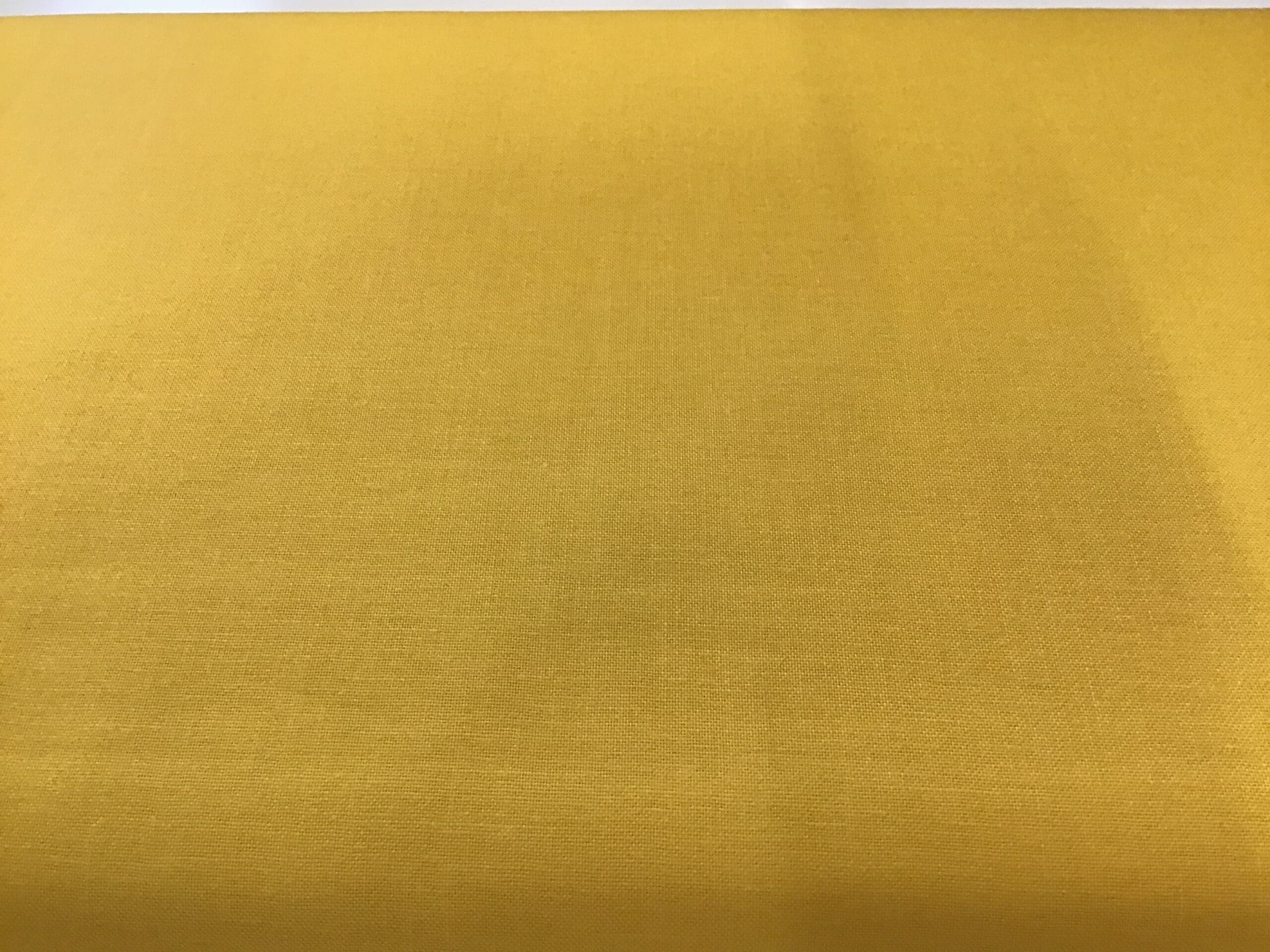 Plain Mustard Bright yellow solid fabric by Reynard Plain Mustard Bright yellow solid fabric by Reynard