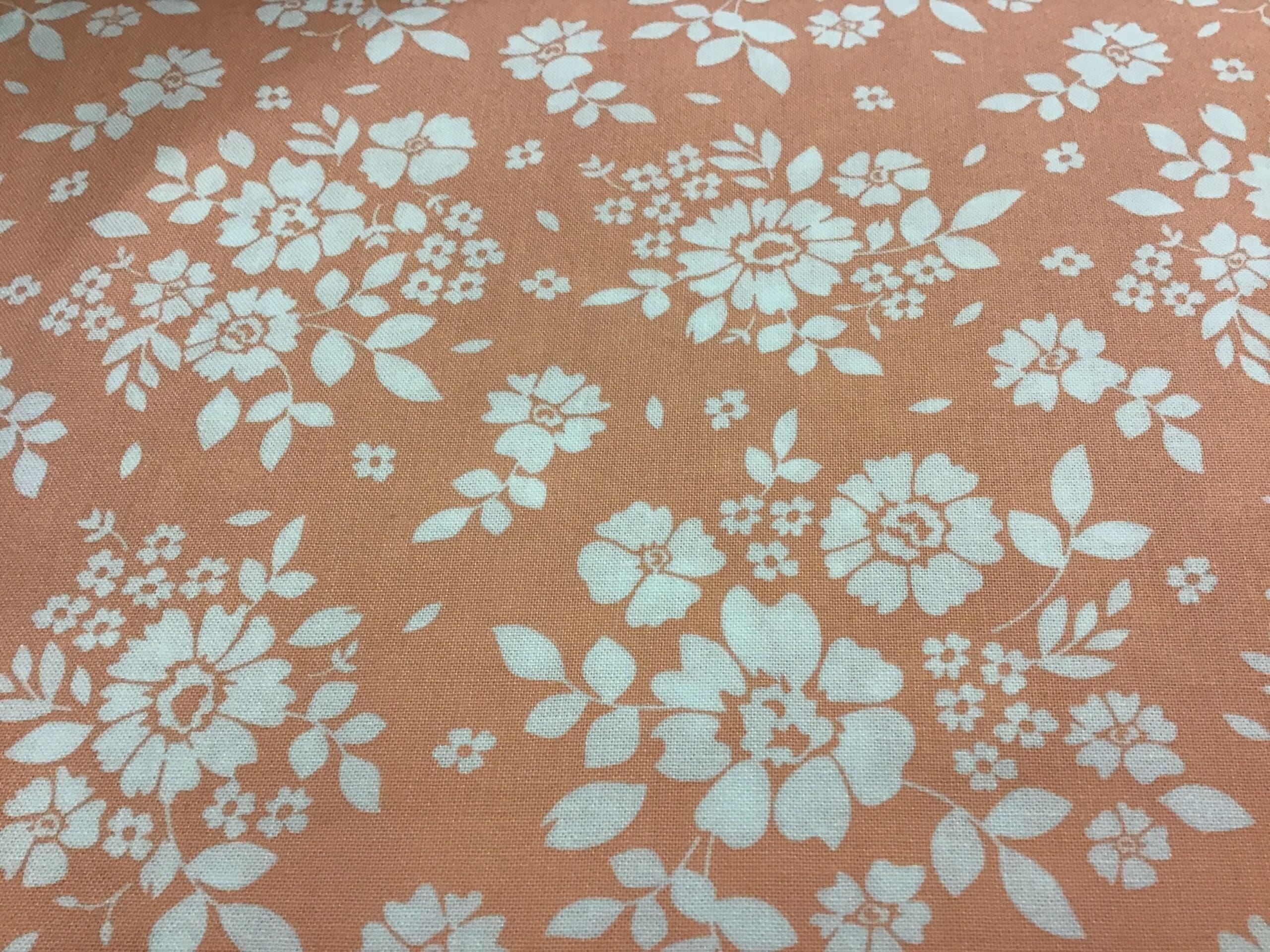 Canning Day 2908023 Apricot floral by Moda Peach cream fabric Canning Day 2908023 Apricot floral by Moda Peach cream fabric