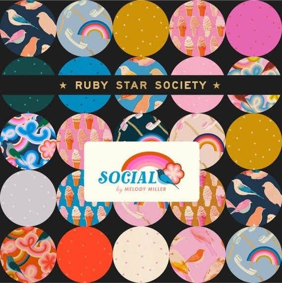 Social RS0001FQ Bundle x 21 by Melody Miller Social by Melody Miller