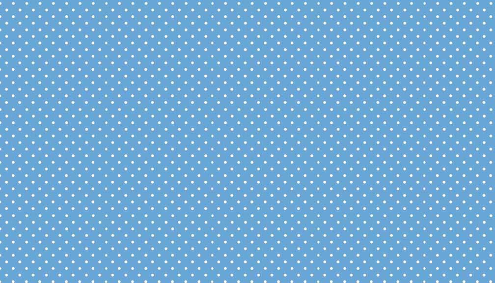Spot 830B64 Light Cobalt Blue white dot fabric by Makower Spot 830B64 Light Cobalt Blue white dot fabric by Makower