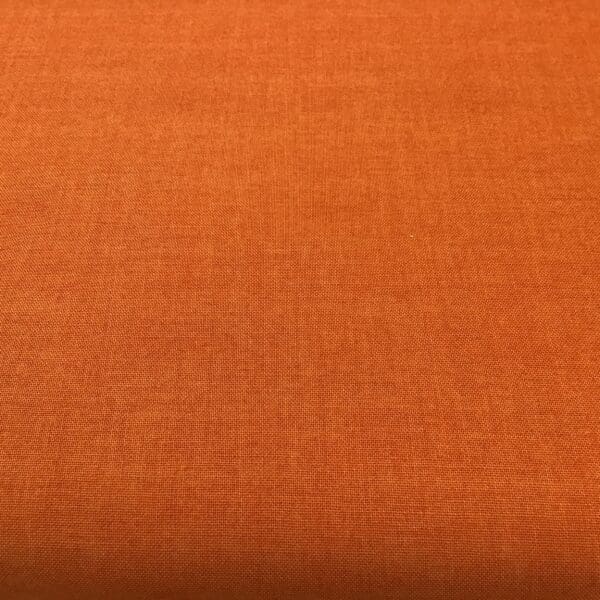 Linen Texture 1473N4 Orange Makower plain blender fabric