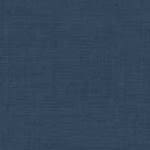 Linen texture 1473B8 Bluestone Dark denim blue plain fabric by Makower Linen texture 1473B8 Bluestone Dark denim blue plain fabric by Makower