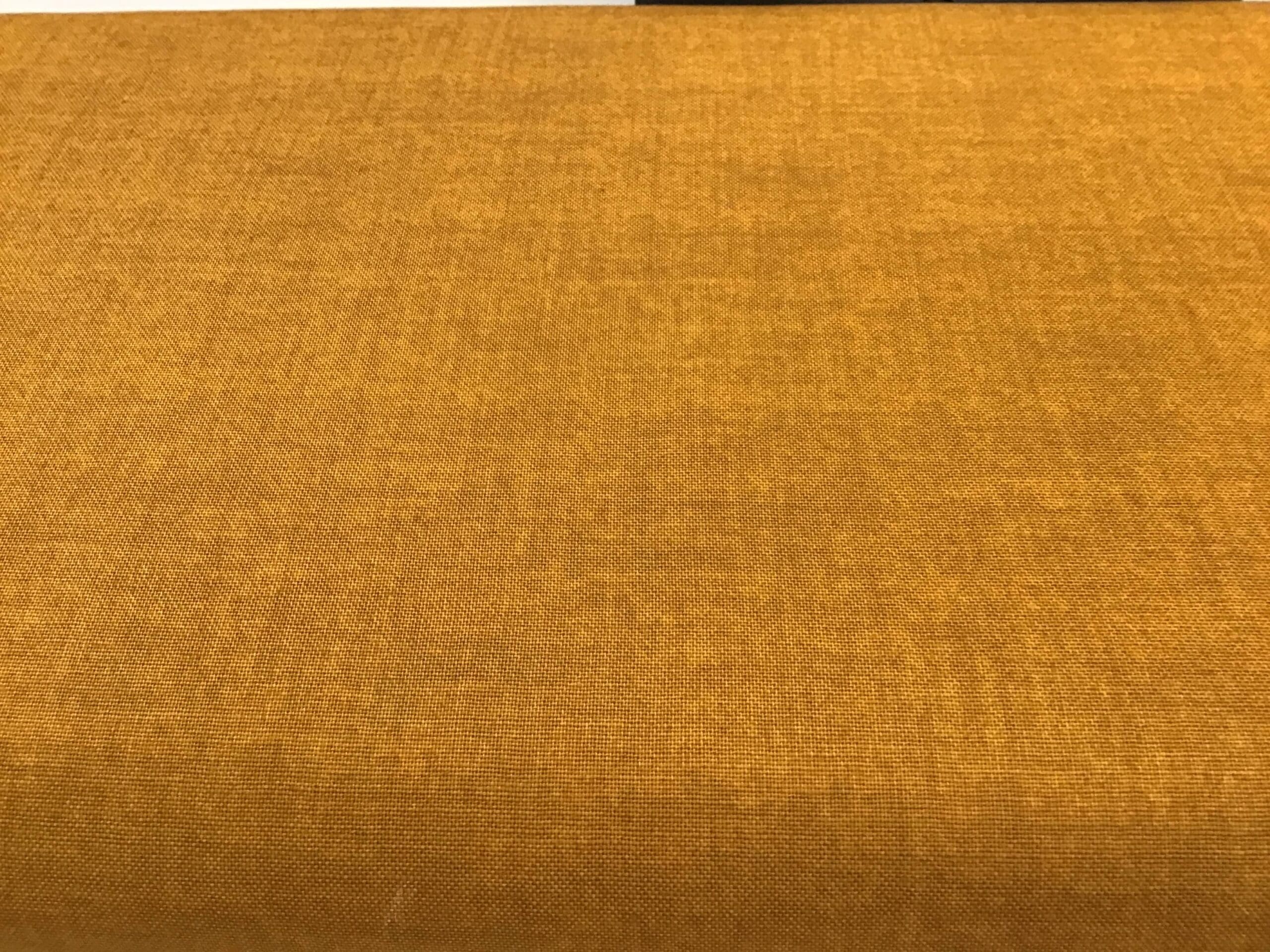 LinenTexture 1473Y7 Mustard Gold Makower Plain Blender fabric LinenTexture 1473Y7 Mustard Gold Makower Plain Blender fabric