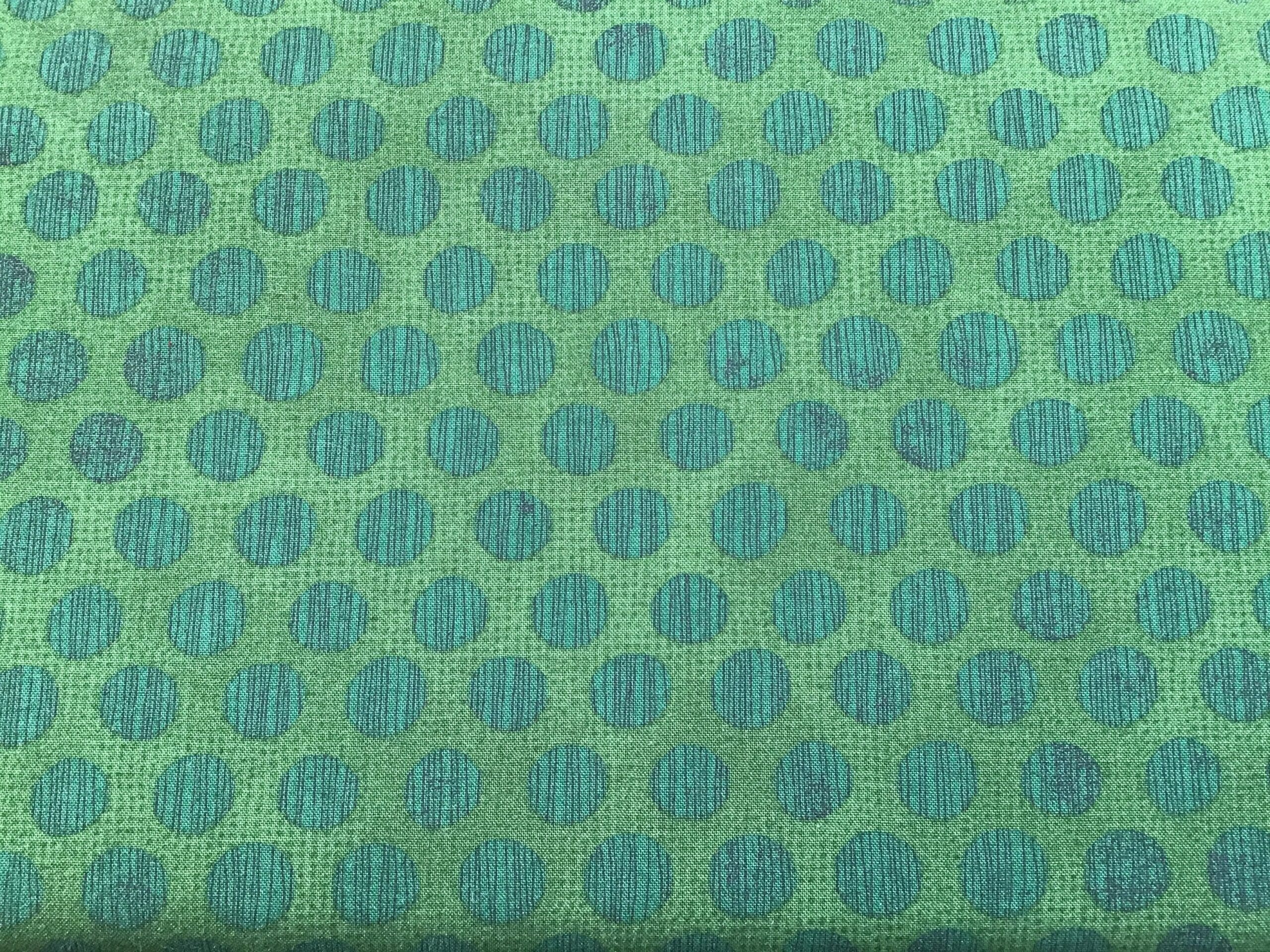 Naughty or Nice 3063615 Large Spot Winter Spruce Green by Moda Naughty Or Nice 3063615 Large Spot Winter Spruce Green By Moda