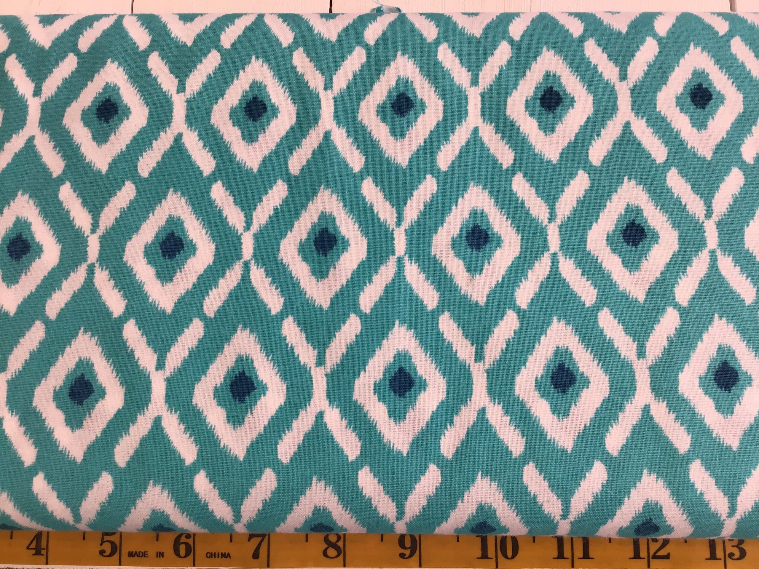 227609 Moroccan Bazaar Ikat Turquoise fabric 227609 Moroccan Bazaar Ikat Turquoise fabric