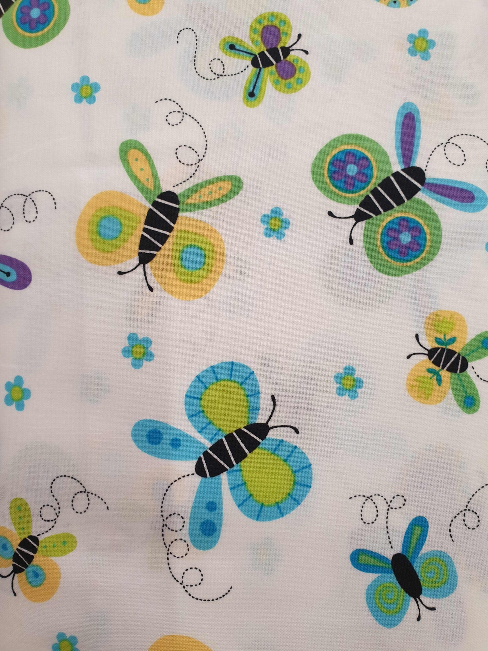 Andover 9381t Butterflies green Andover 9381t Butterflies green