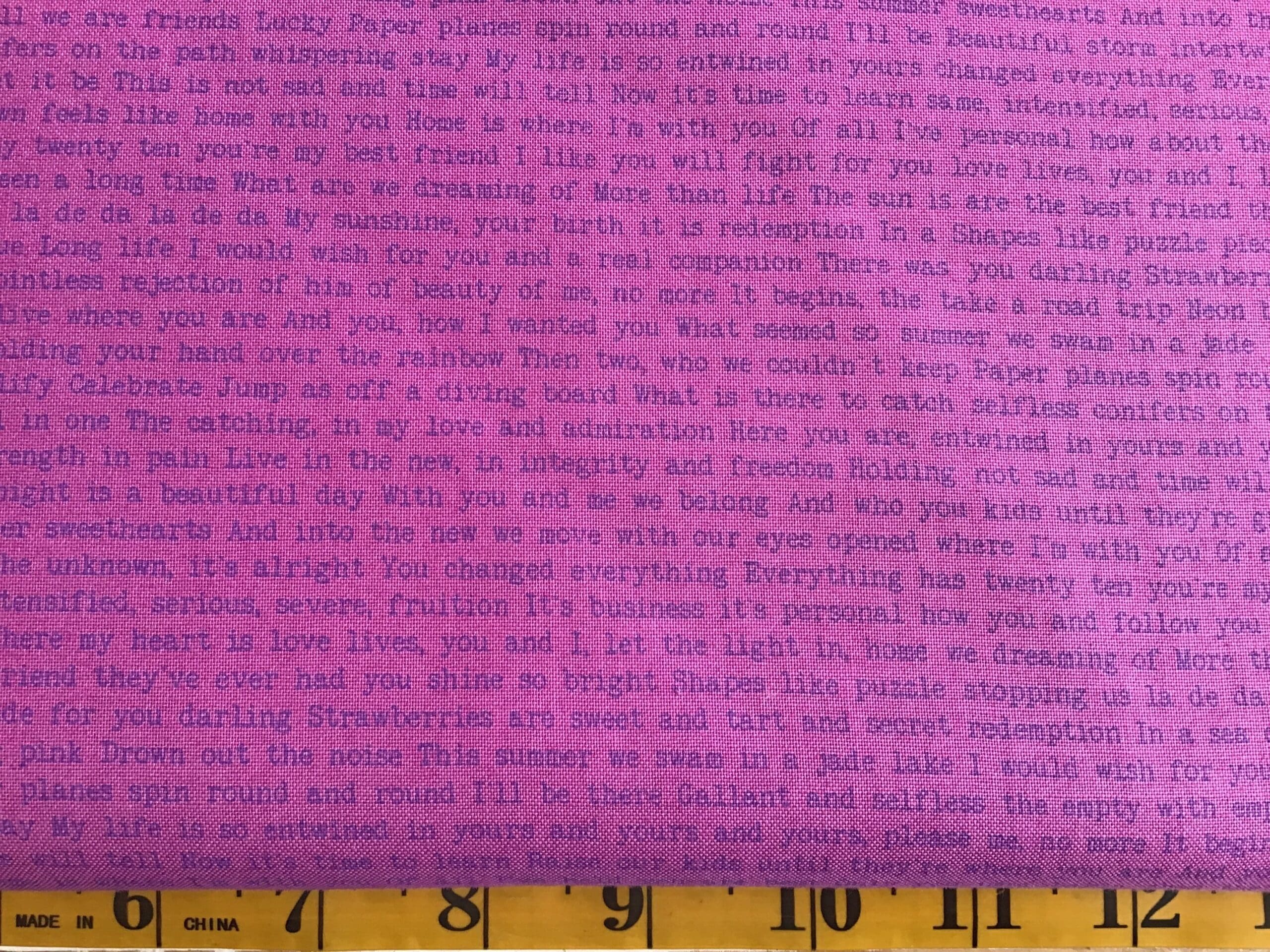 9035P Alison Glass text purple Alison glass text