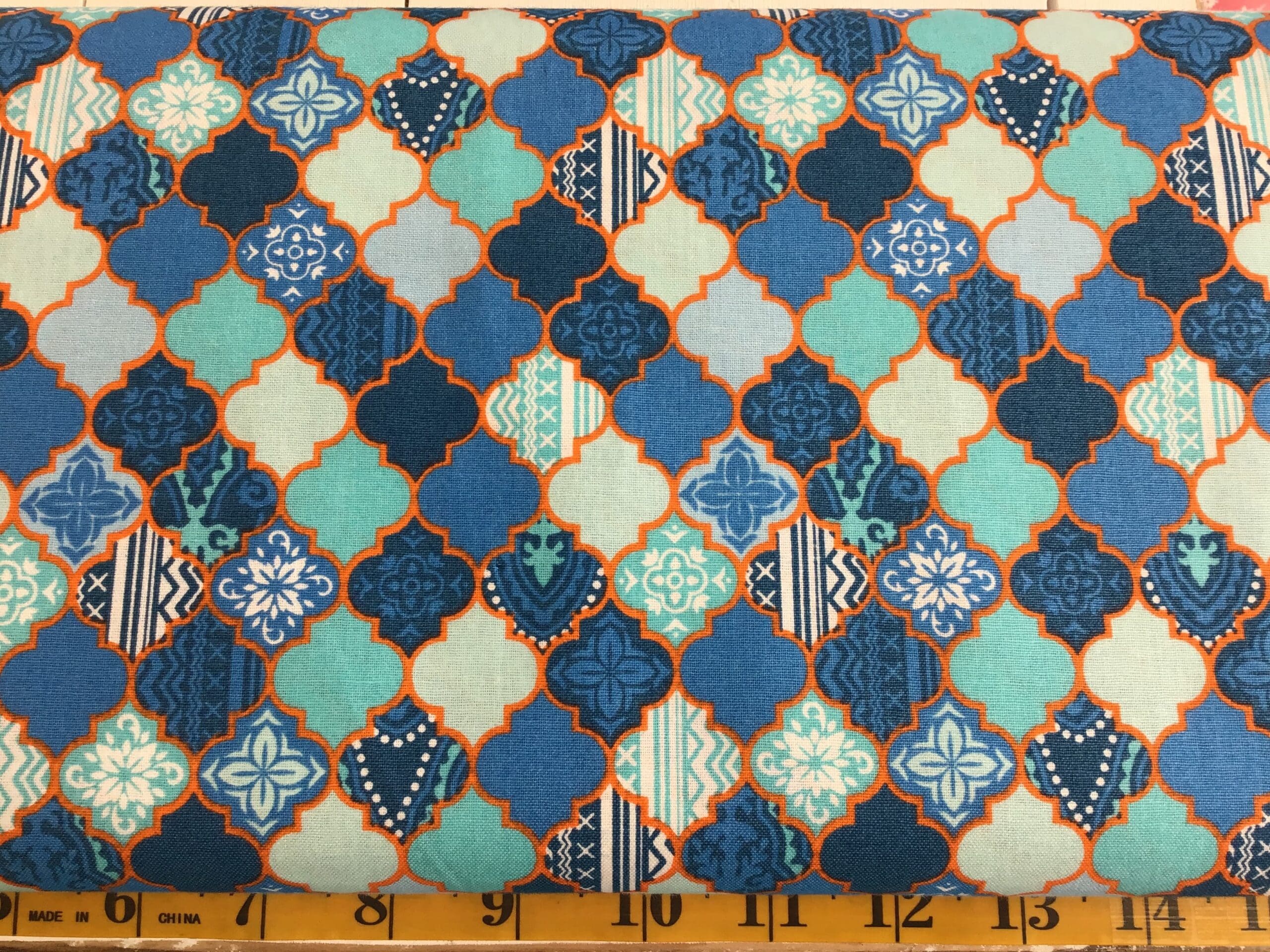 227601 Moroccan bazaar quatrefoil tile blue 227601 227601 Moroccan bazaar quatrefoil tile blue 227601