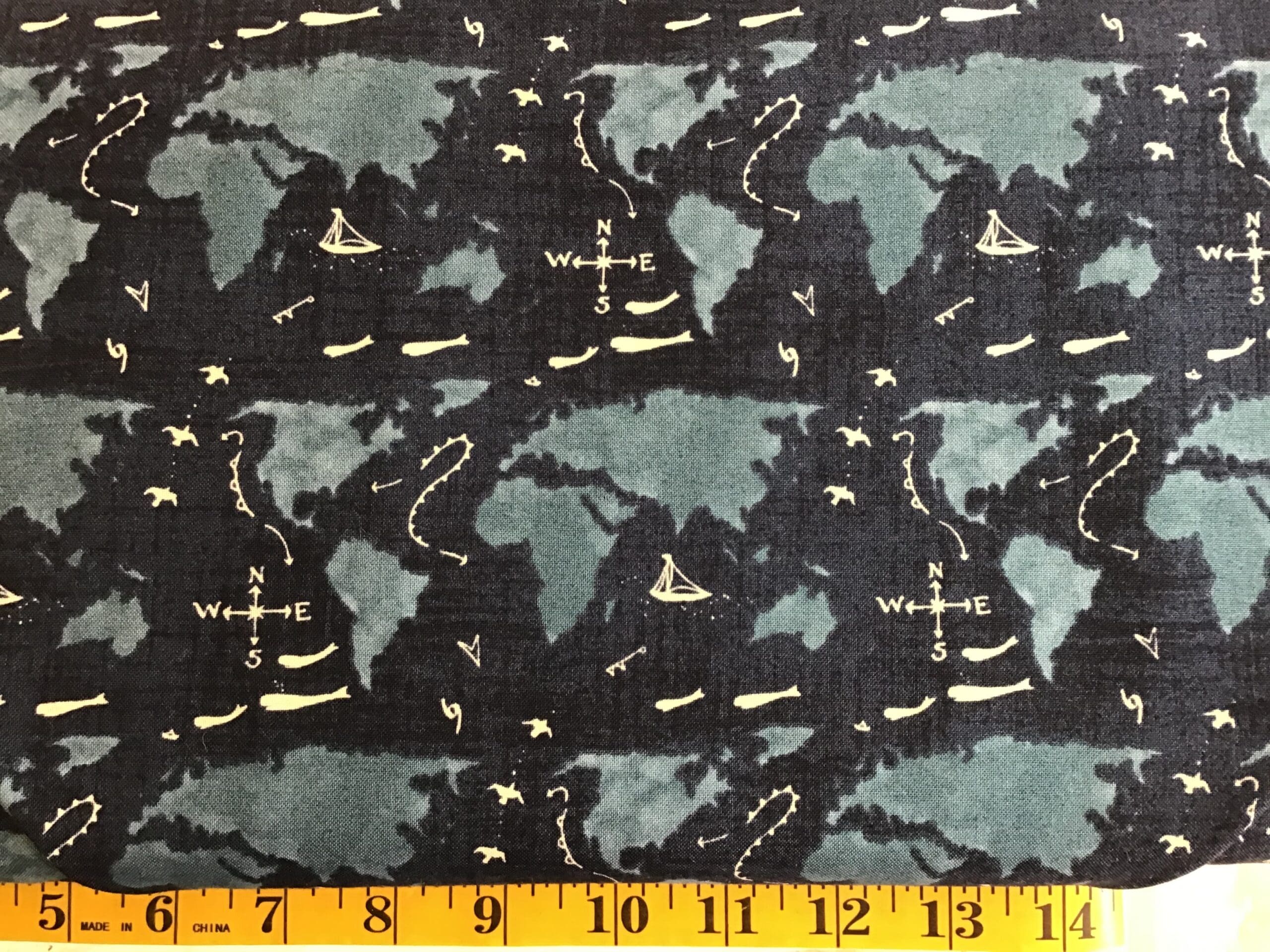 WEATHER PERMITTING BY JANET CLARE MAP NAVY WEATHER PERMITTING BY JANET CLARE MAP NAVY