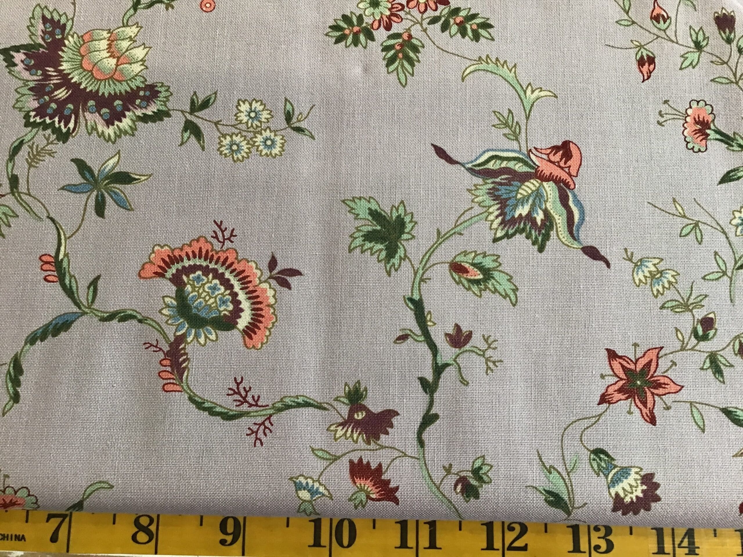 MARYS SECRET GARDEN by Dutch Heritage Multi Floral on Taupe MARYS SECRET GARDEN by Dutch Heritage Multi Floral on Taupe