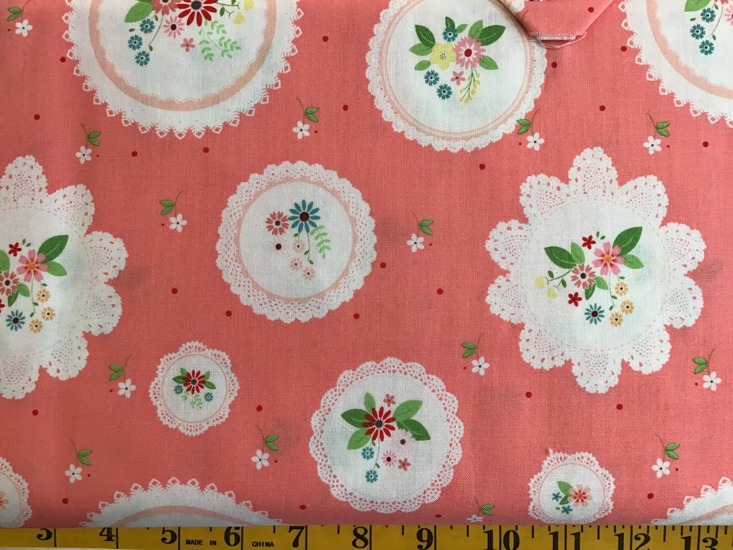 Riley Blake Vintage Keepsakes rbc7860 pink doilies Riley Blake Vintage Keepsakes rbc7860 pink doilies