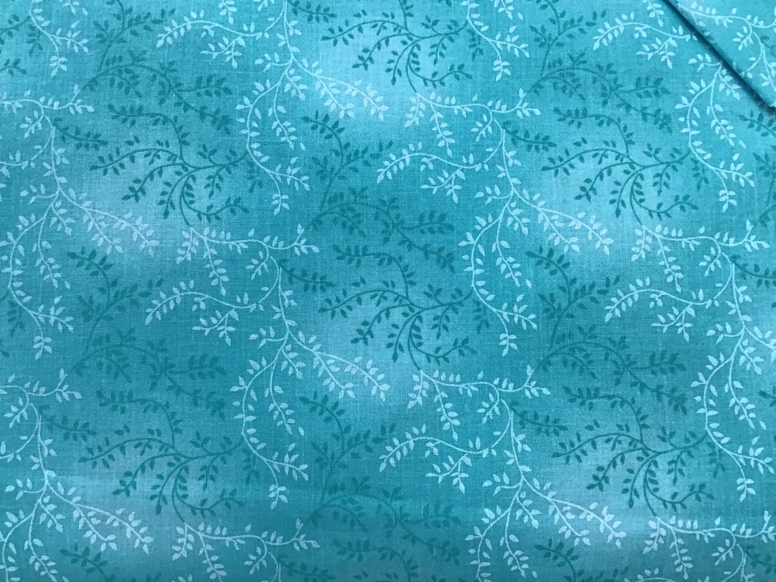 Tonal Vineyard 47603201 108” wide aqua/teal backing fabric Tonal Vineyard 47603201 108” wide aqua/teal backing fabric