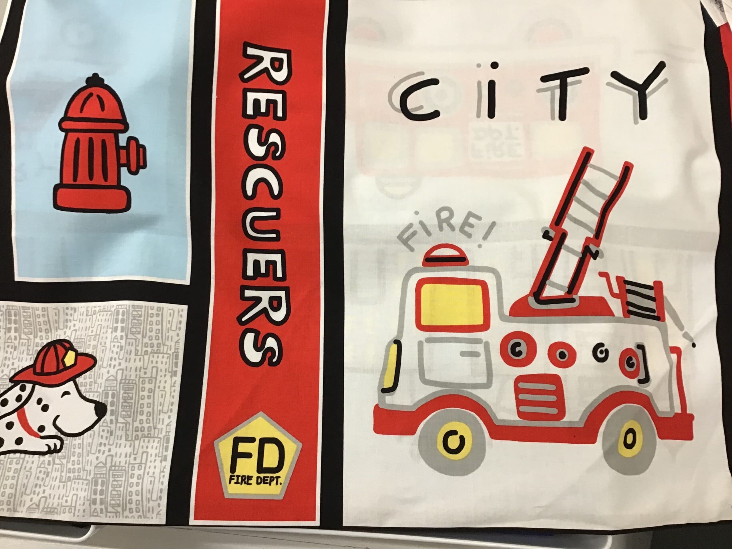 FIRE RESCUE 90cm panel FIRE RESCUE 90cm panel