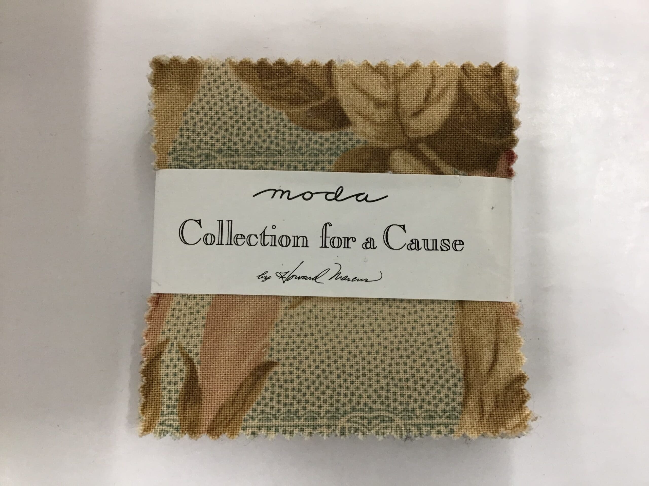 Moda Mini charm Collection for a Cause Tan cream pink Moda Mini charm Collection for a Cause Tan cream pink