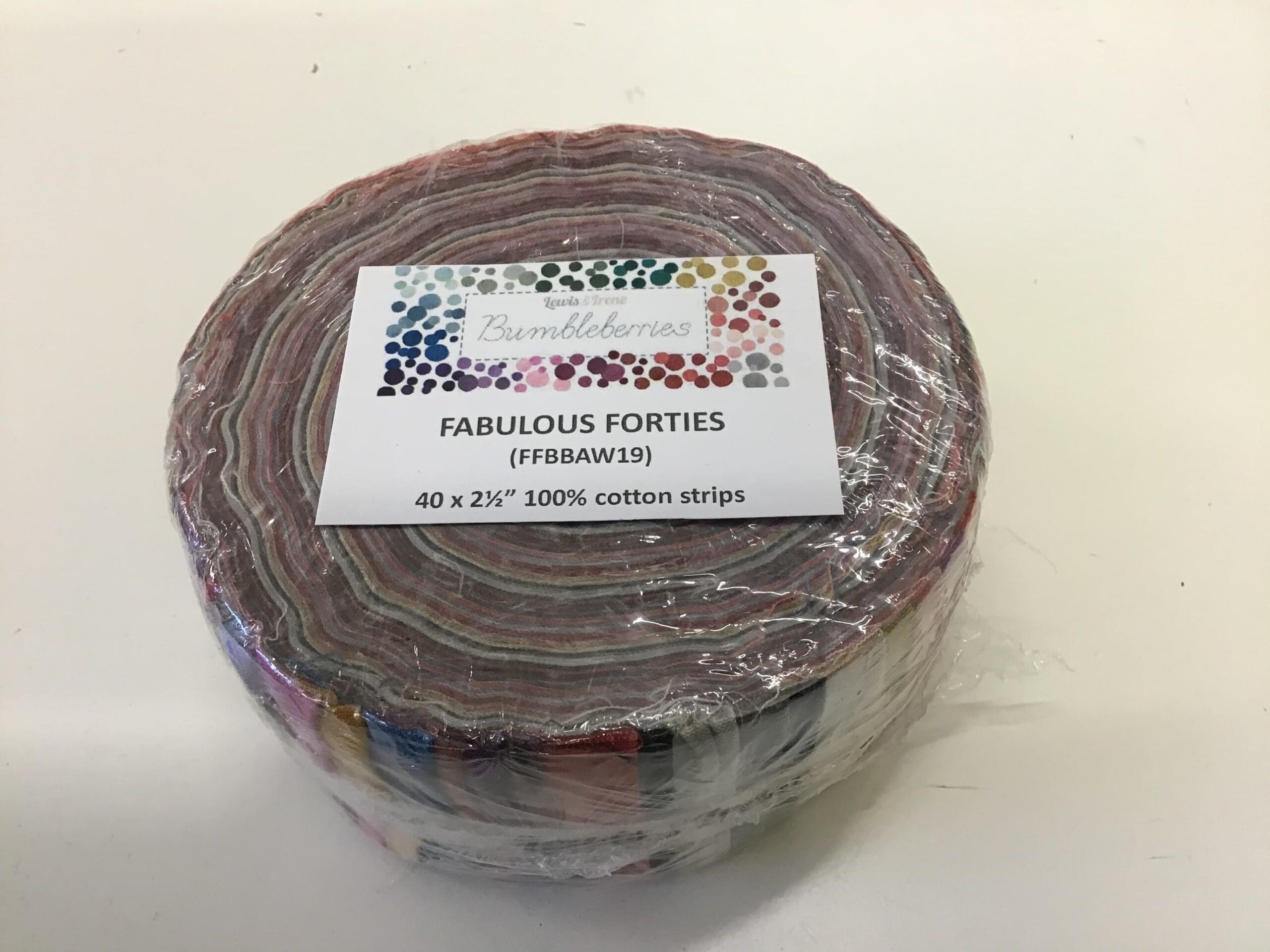 Bumbleberries strip roll multi blenders by Lewis and Irene Bumbleberries strip roll multi blenders by Lewis and Irene