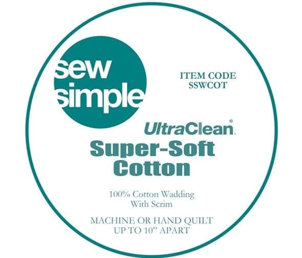 Sew Simple Wadding 90″ 100% Cotton Sew Simple Wadding 90″ 100% Cotton