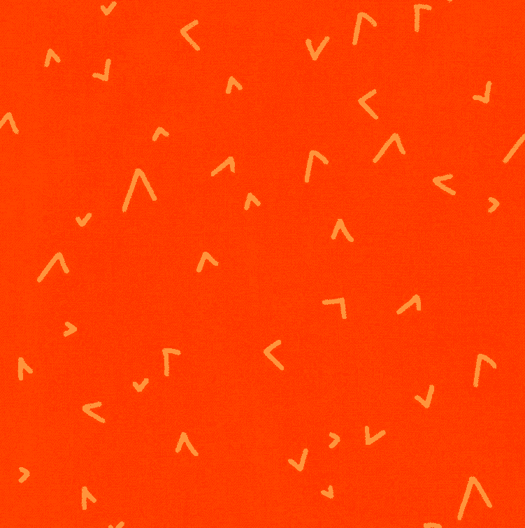 Quotation 173520 Arrowheads Clementine Orange by Zen Chic for Moda fabrics Quotation 173520 Arrowheads Clementine Orange by Zen Chic for Moda fabrics