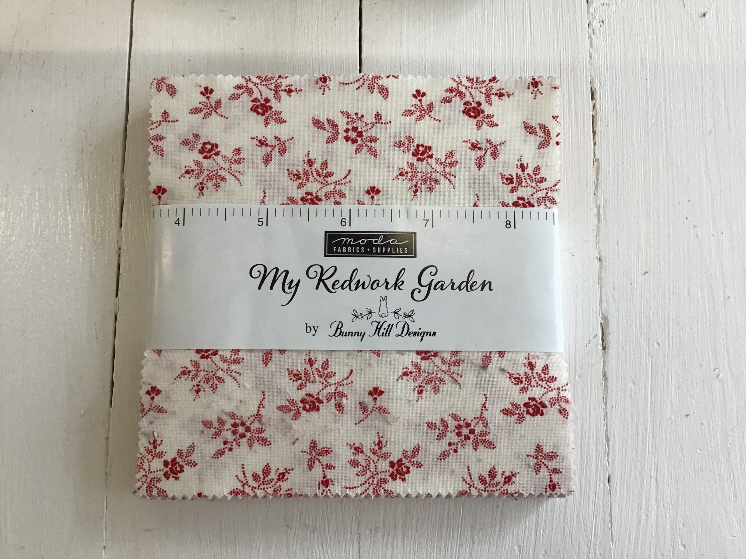 Moda My Redwork garden charm pack Moda My Redwork garden charm pack