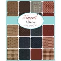 Hopewell Fat Quarter Pack Brown/Neutral by Jo Morton for Moda Fabrics. 4 x FQ assorted fabrics Hopewell Fat Quarter Pack Brown/Neutral by Jo Morton for Moda Fabrics. 4 x FQ assorted fabrics - Image 2
