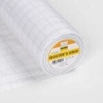 Quilter’s Grid Interfacing by Vilene 90cm wide. 1″ grid on medium interfacing