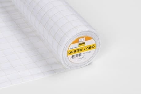 Quilter's Grid Interfacing by Vilene 90cm wide. 1" grid on medium interfacing