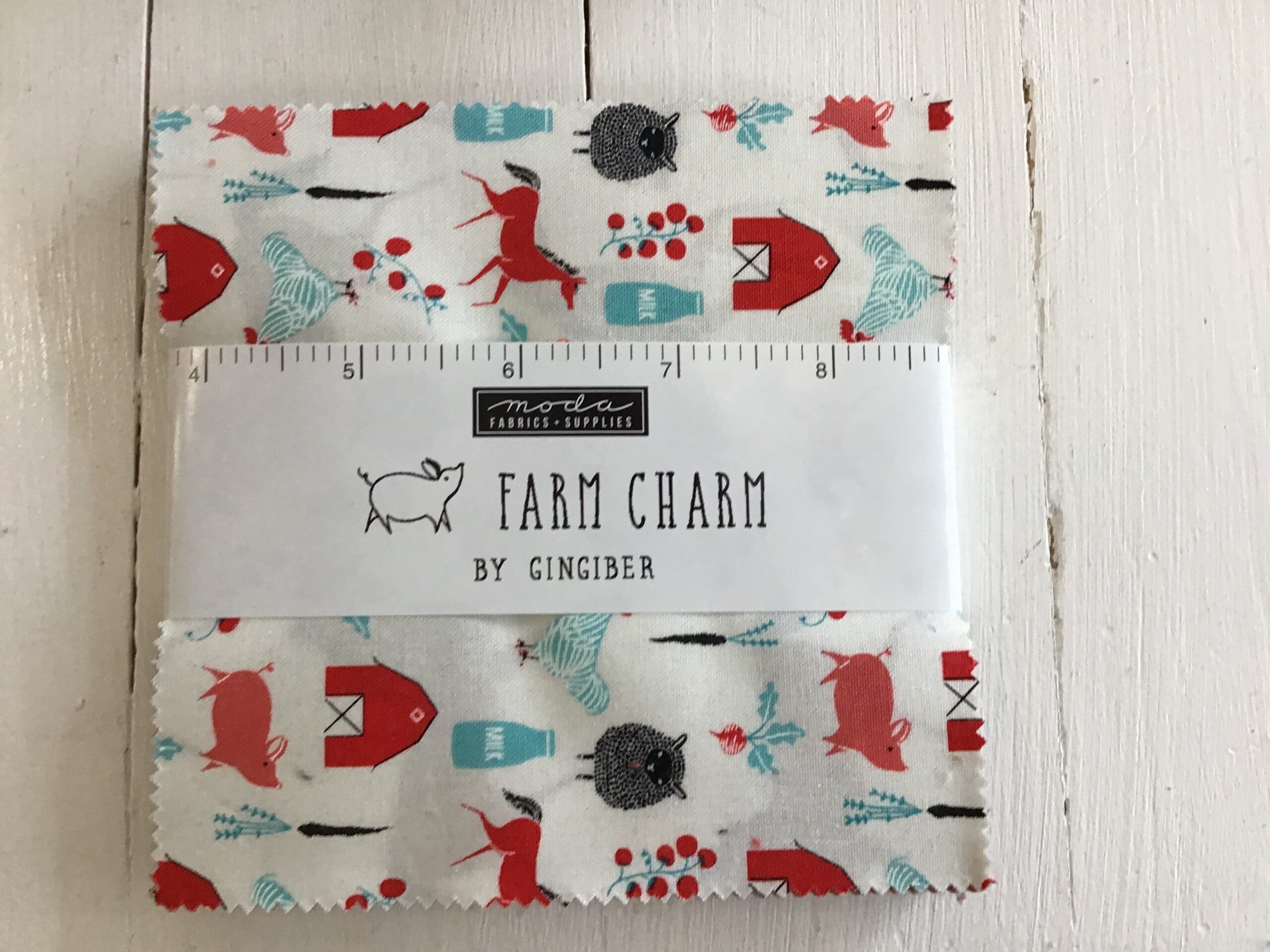 Moda Farm charm by Gingiber charm pack Moda Farm charm by Gingiber charm pack