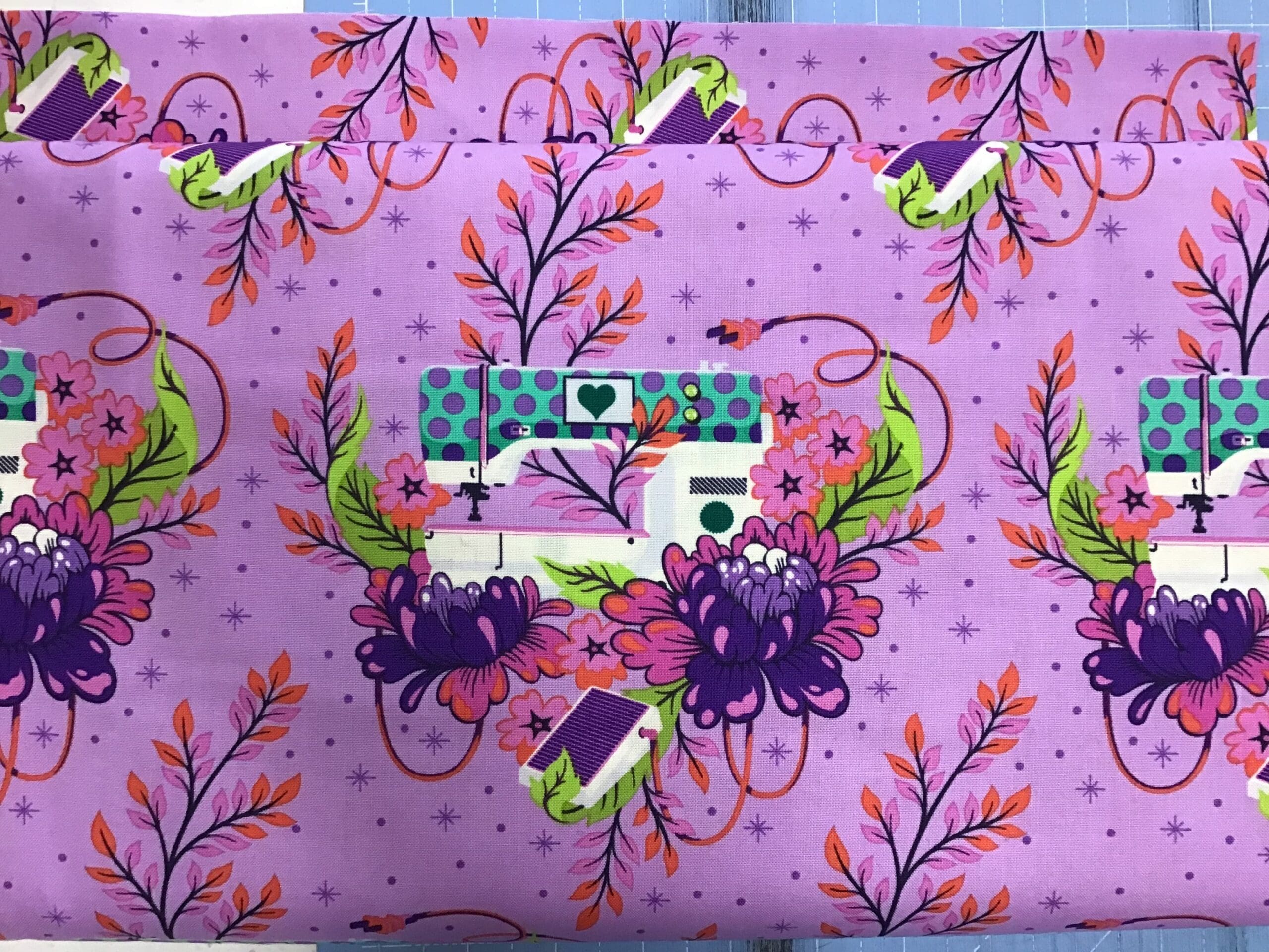 Tula Pink Pwtp140 HOMEMADE sewing machine pedal purple fabric pwtp140 homemade pedal purple