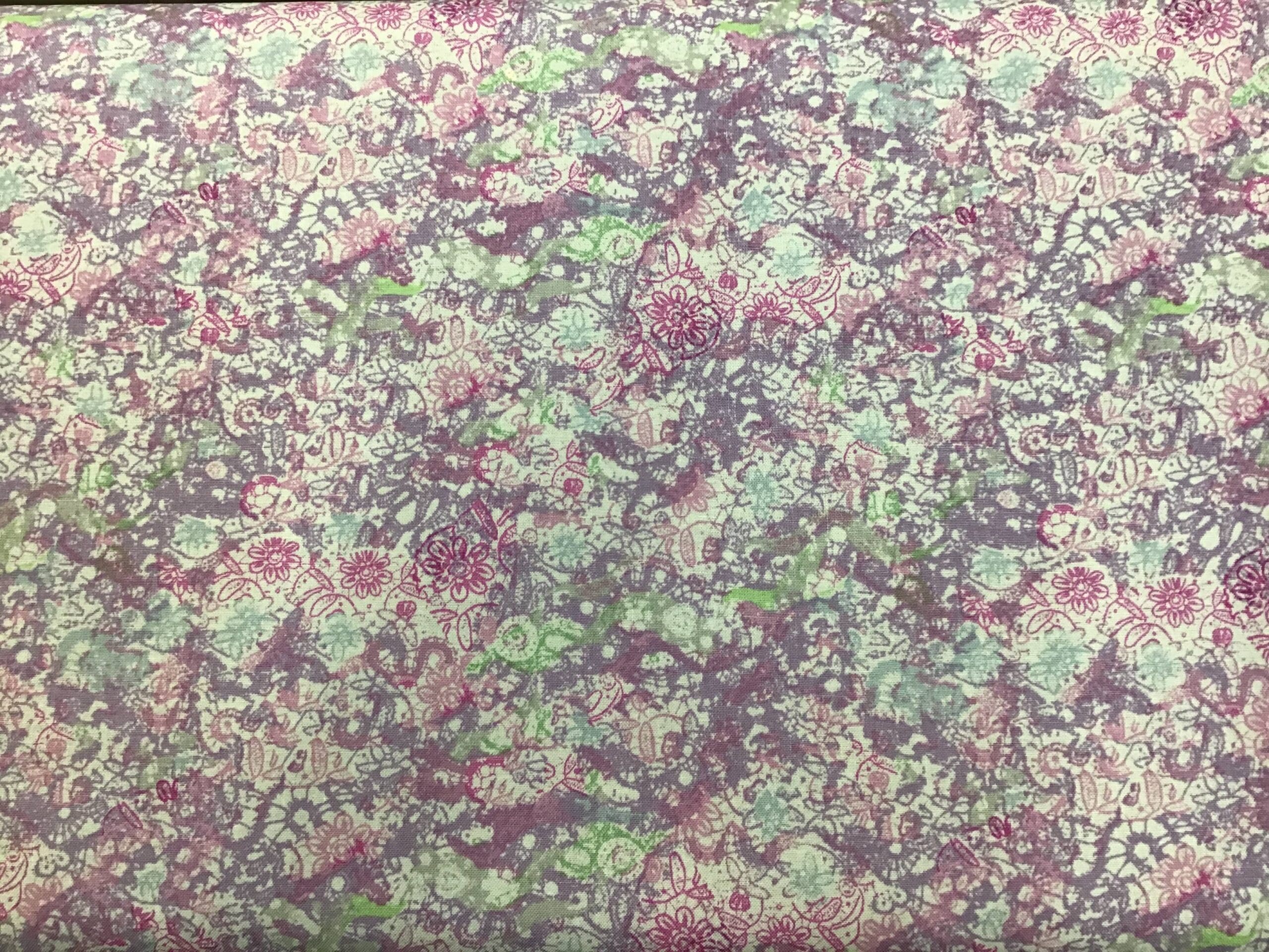 Groovy Girls Y2615 Purple Lilac daisy blender by Clothworks fabric Groovy Girls Y2615 Purple Lilac daisy blender by Clothworks fabric