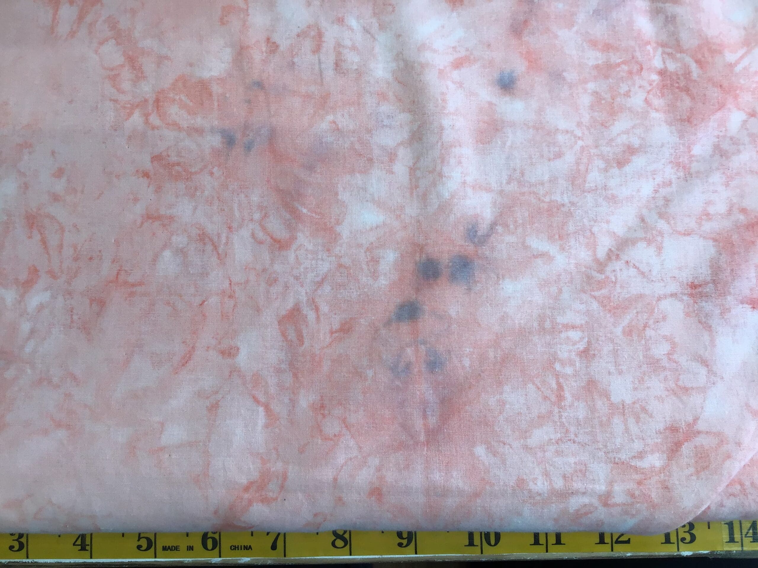 Pink batik with inkspot peach pink batik with inkspot peach