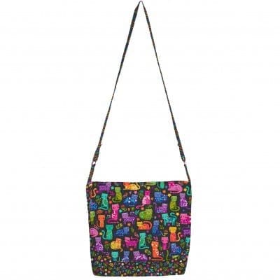 Katie’s Cats Messenger Bag Pattern by Makower katies cats messenger bag sq jpeg 400x400