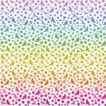 Art Theory 9699L Birds & Bees Rainbow on Cream by Alison Glass for Makower fabrics