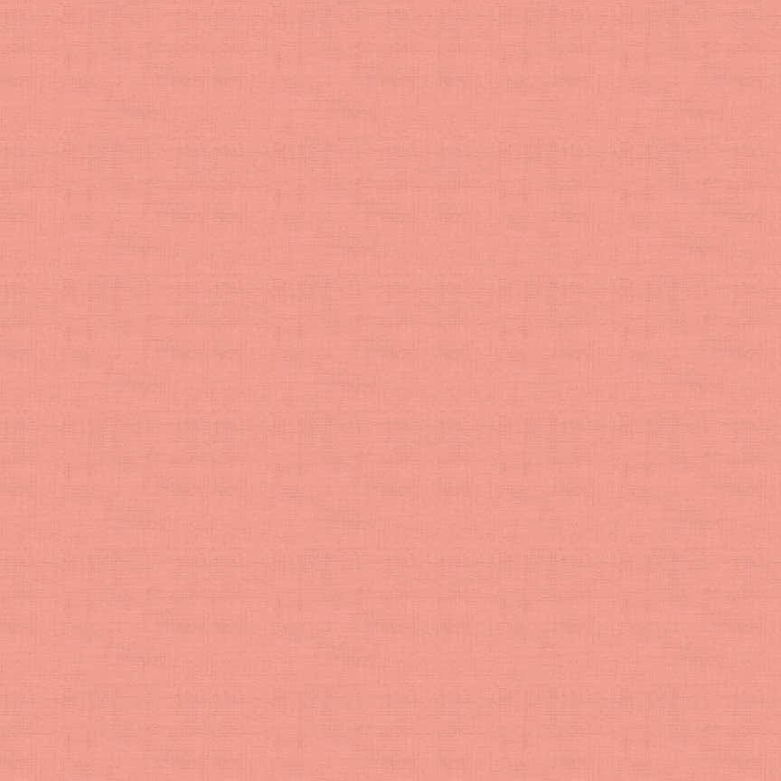 Linen Texture 1473P23 Blossom Pink Peach Plain Blender by Makower Linen Texture 1473P23 Blossom Pink Peach Plain Blender by Makower