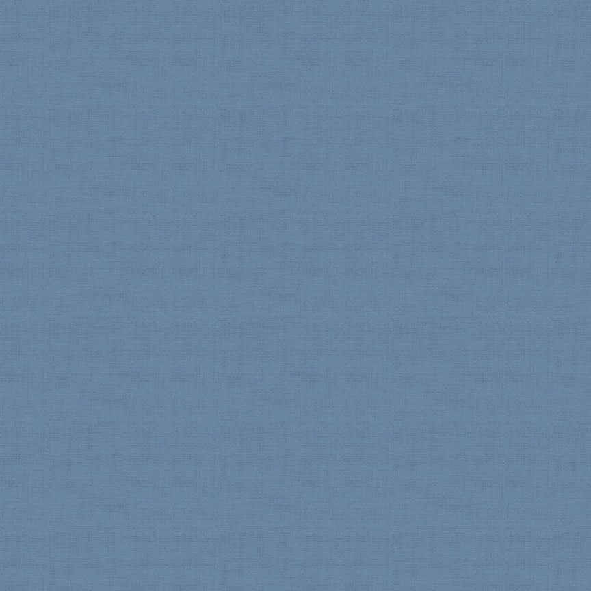 Linen Texture 1473B26 Delft Blue Plain by Makower fabric Linen Texture 1473B26 Delft Blue Plain by Makower fabric
