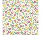 Liberty Flower Show 30B Suffolk Fields pink green floral fabric liberty flower show 30b suffolk fields pink green floral fabric