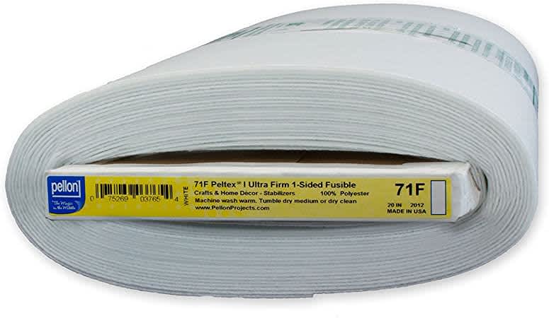 Peltex 71F 20″ wide Fusible Firm Interfacing (Pelmet Interfacing) from Pellon Peltex 71F 20" wide Fusible Firm Interfacing (Pelmet Interfacing) from Pellon