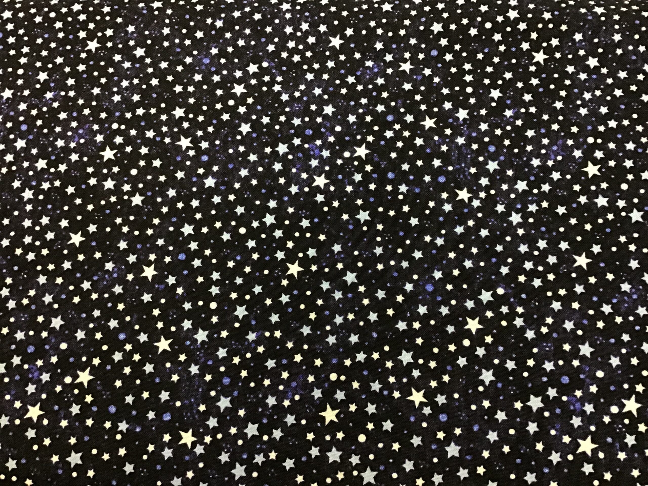 Solar System Stars 89690 Indigo Blue by Nutex fabric Solar System Stars 89690 Indigo Blue by Nutex fabric