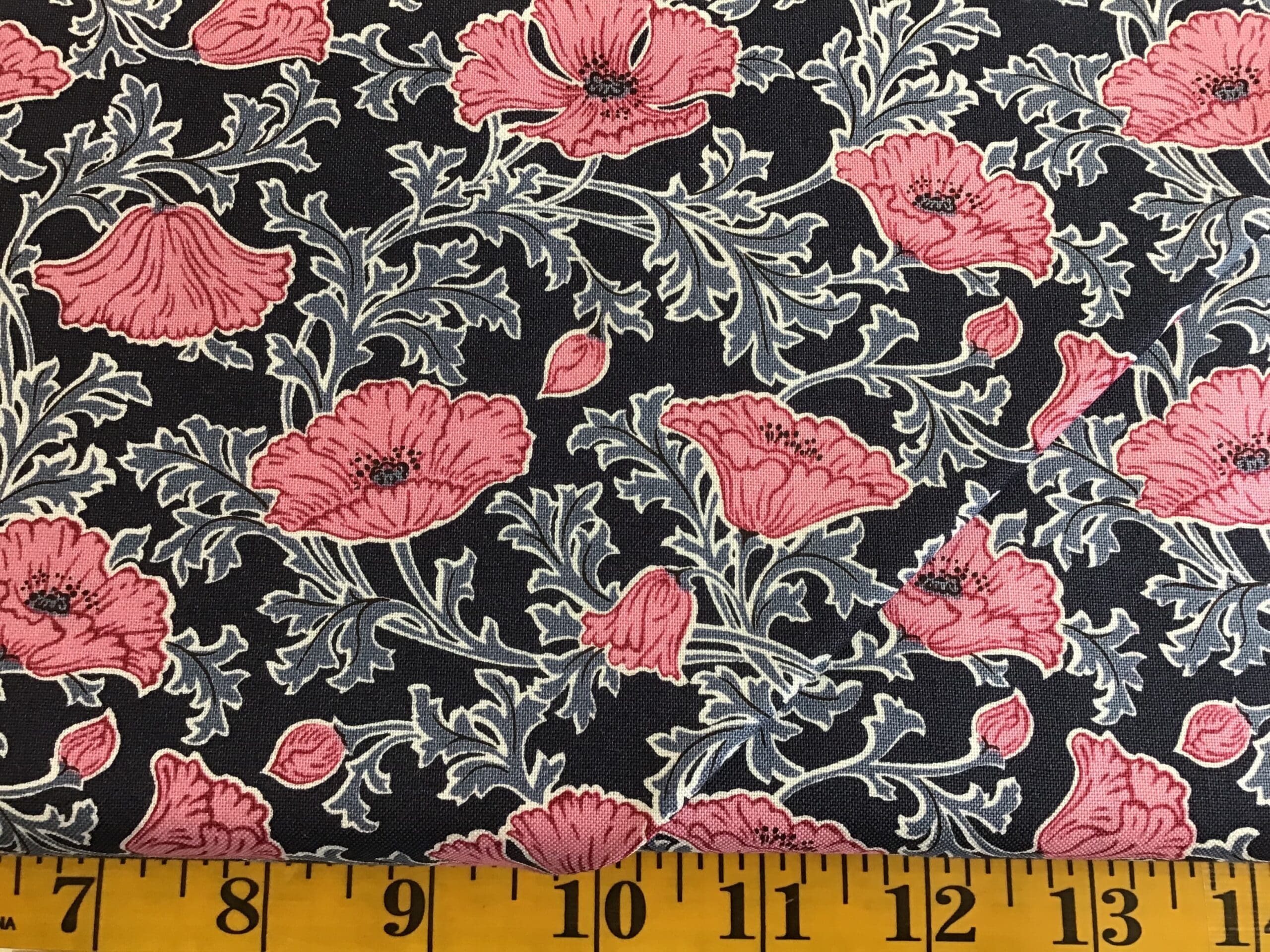 731A Beatrice Poppy pink Liberty Winterbourne 731a beatrice poppy pink liberty winterbourne