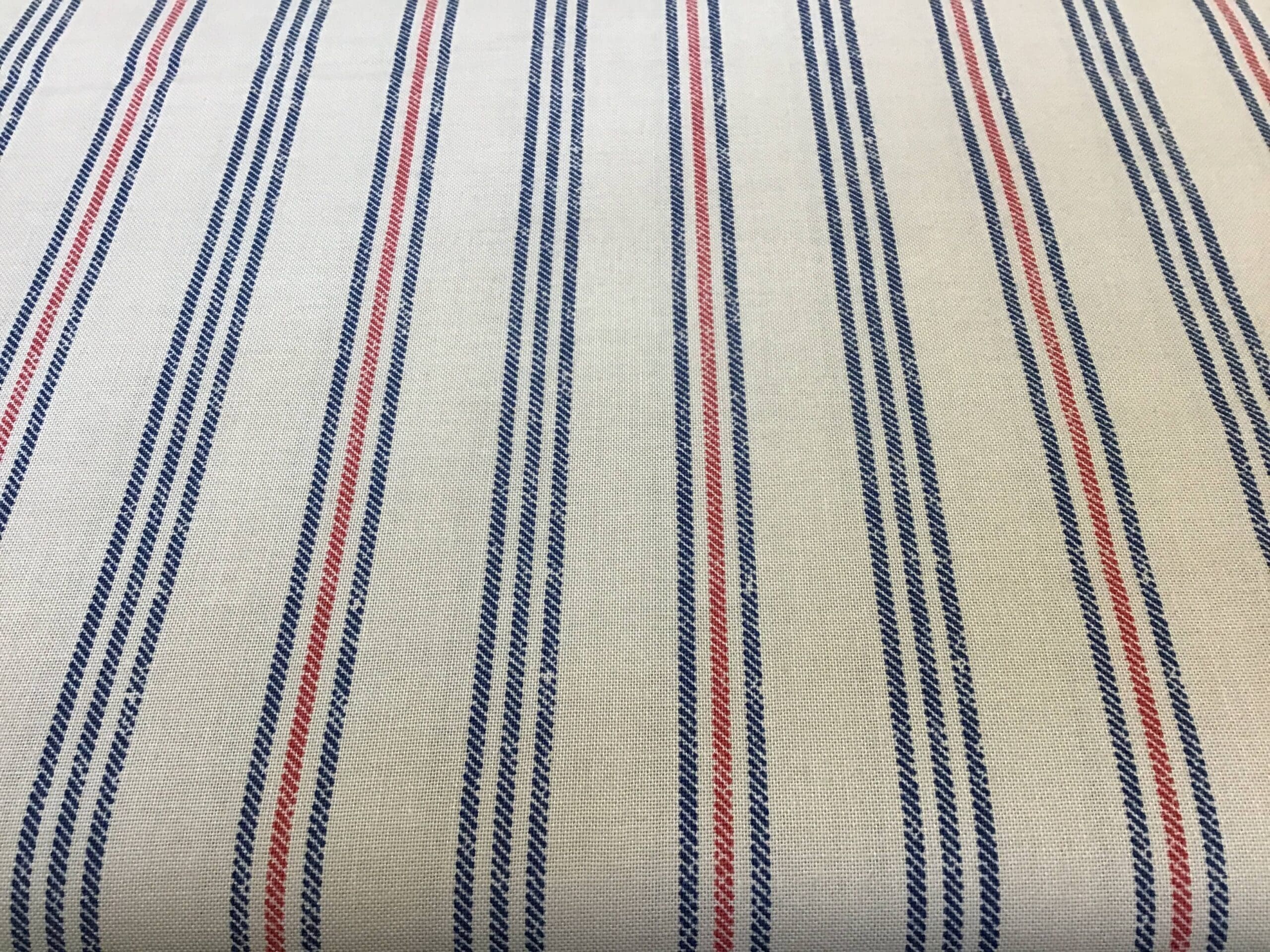Thalassophile Coastal Stripe Dark Cream by Lewis and Irene fabric thalassophile coastal stripe dark cream by lewis and irene fabric