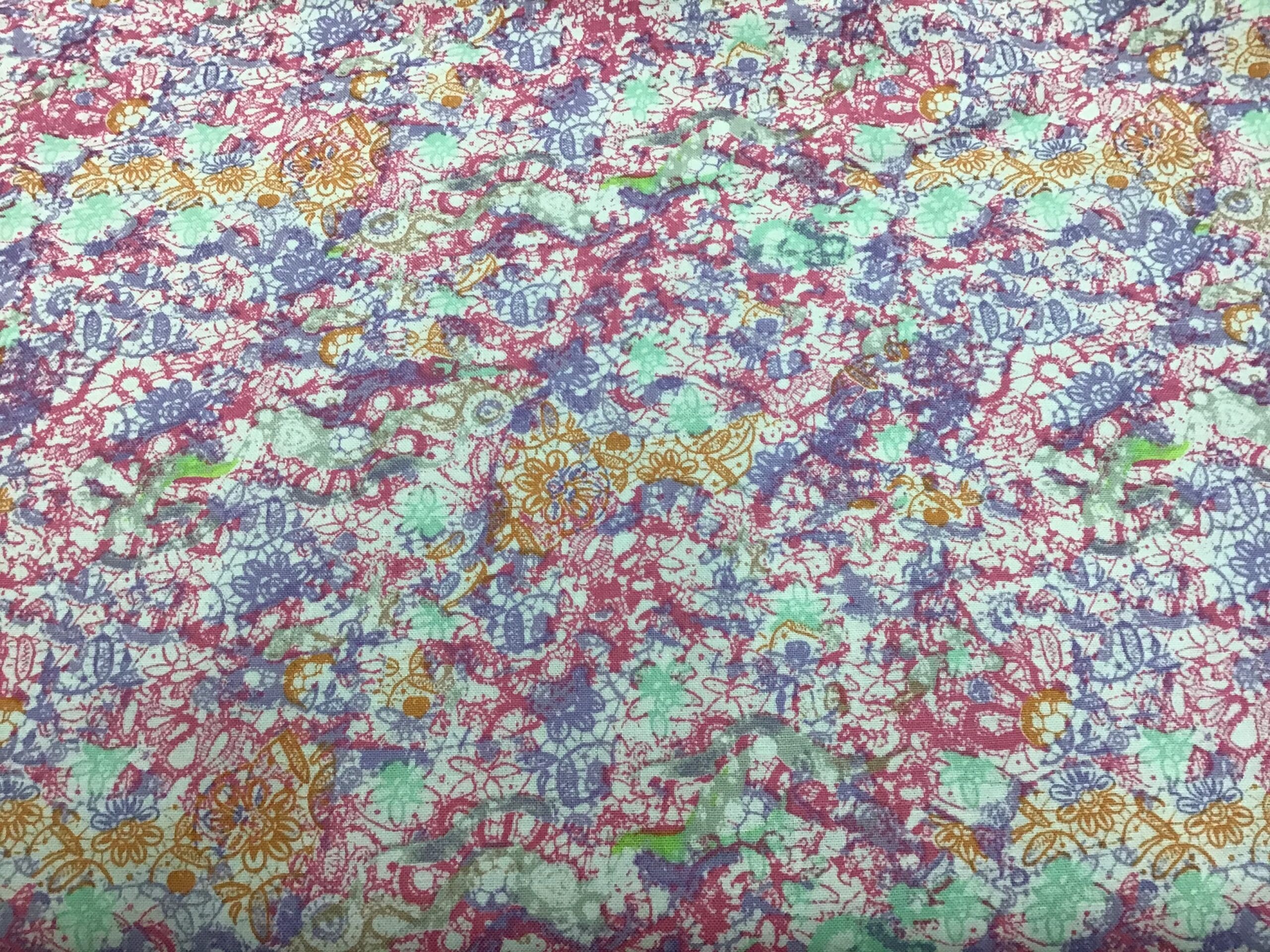 Groovy Girls Y2615 Pink Purple blender by Clothworks fabrics Groovy Girls Y2615 Pink Purple blender by Clothworks fabrics