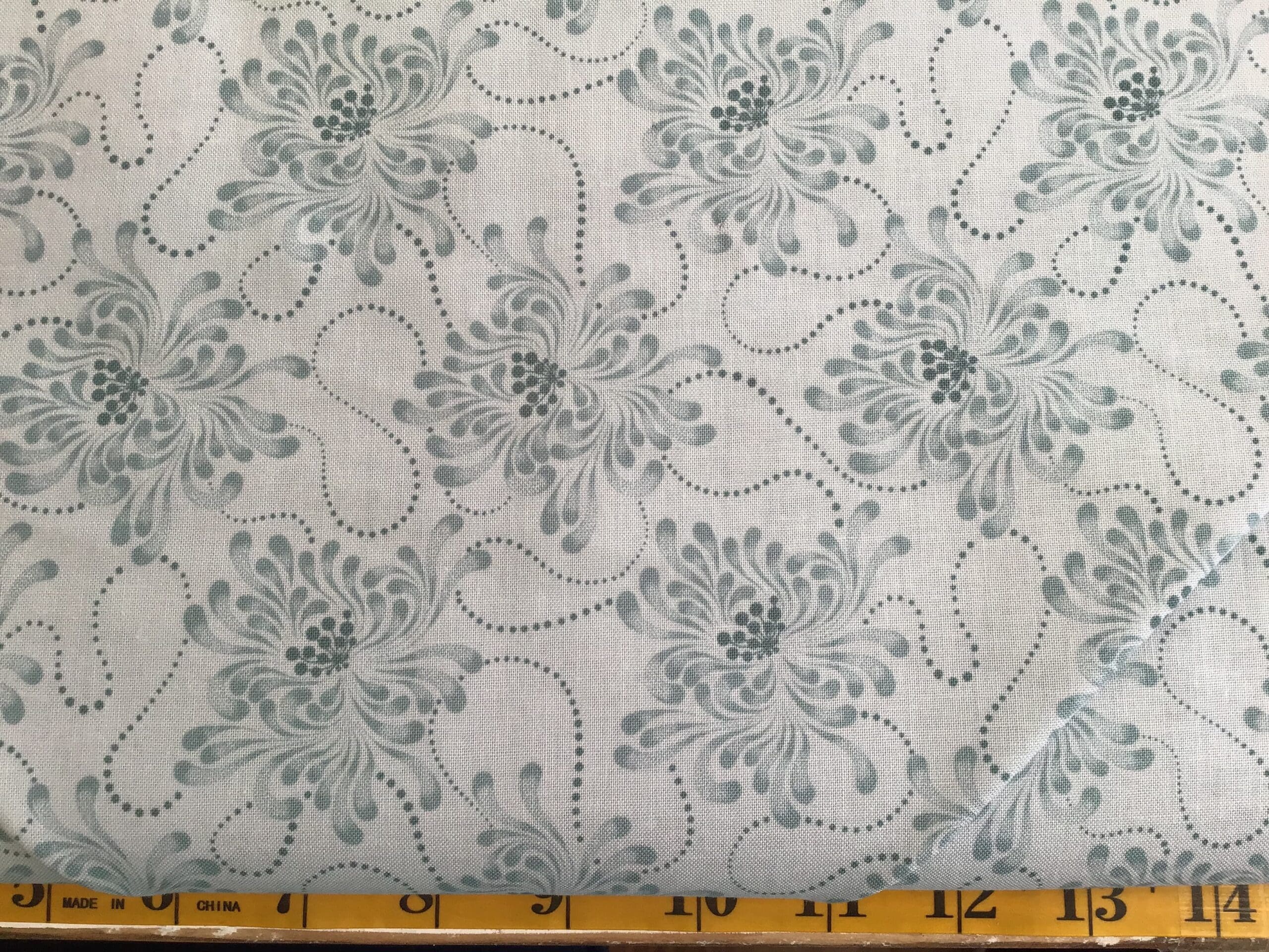 AS0100 Expressions by Ginger Lily Floral Blue as0100 expressions by ginger lily floral blue