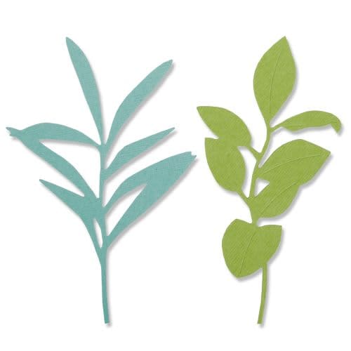 Sizzix Tropical Stems 663851 Bigz Leaves Die Sizzix Tropical Stems 663851 Bigz Leaves Die