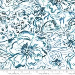 Sunshine Soul 846712 Jade Passion Flowers by Create Joy for Moda fabrics Sunshine Soul 846712 Jade Passion Flowers by Create Joy for Moda fabrics