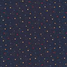 Prairie Dreams 965614 Multi spot on Navy by Kansas Troubles fabric Prairie Dreams 965614 Multi spot on Navy by Kansas Troubles fabric