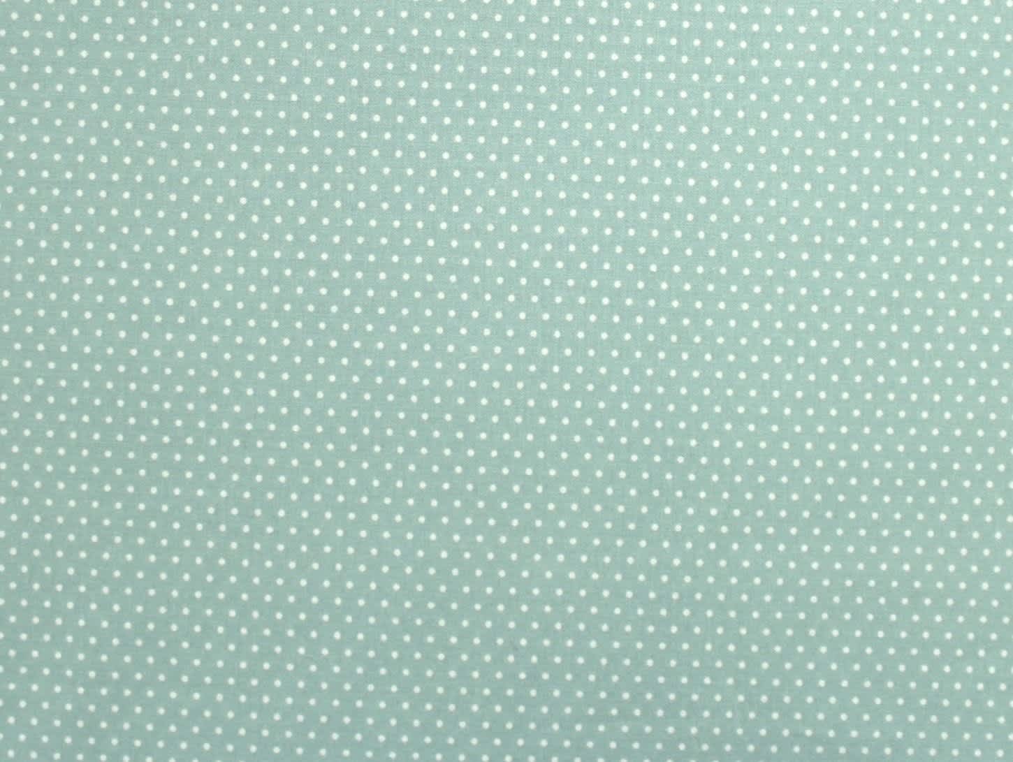 Dot FF353 White spot on Green fabric Dot FF353 White spot on Green fabric