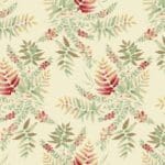 Seamstress 9768L Cream Fern fabric by Edyta Sitar