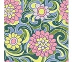 Carnaby 951B Carnation Carnival Daydream Green Pink by Liberty Fabrics Carnaby 951B Carnation Carnival Daydream Green Pink by Liberty Fabrics
